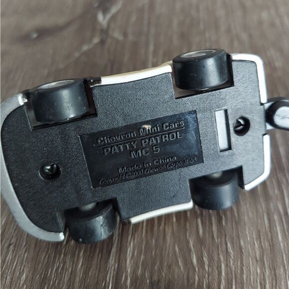 Chevron Mini Cars Patty Patrol 3 in Police Car Backpack Clip - Picture 4 of 4